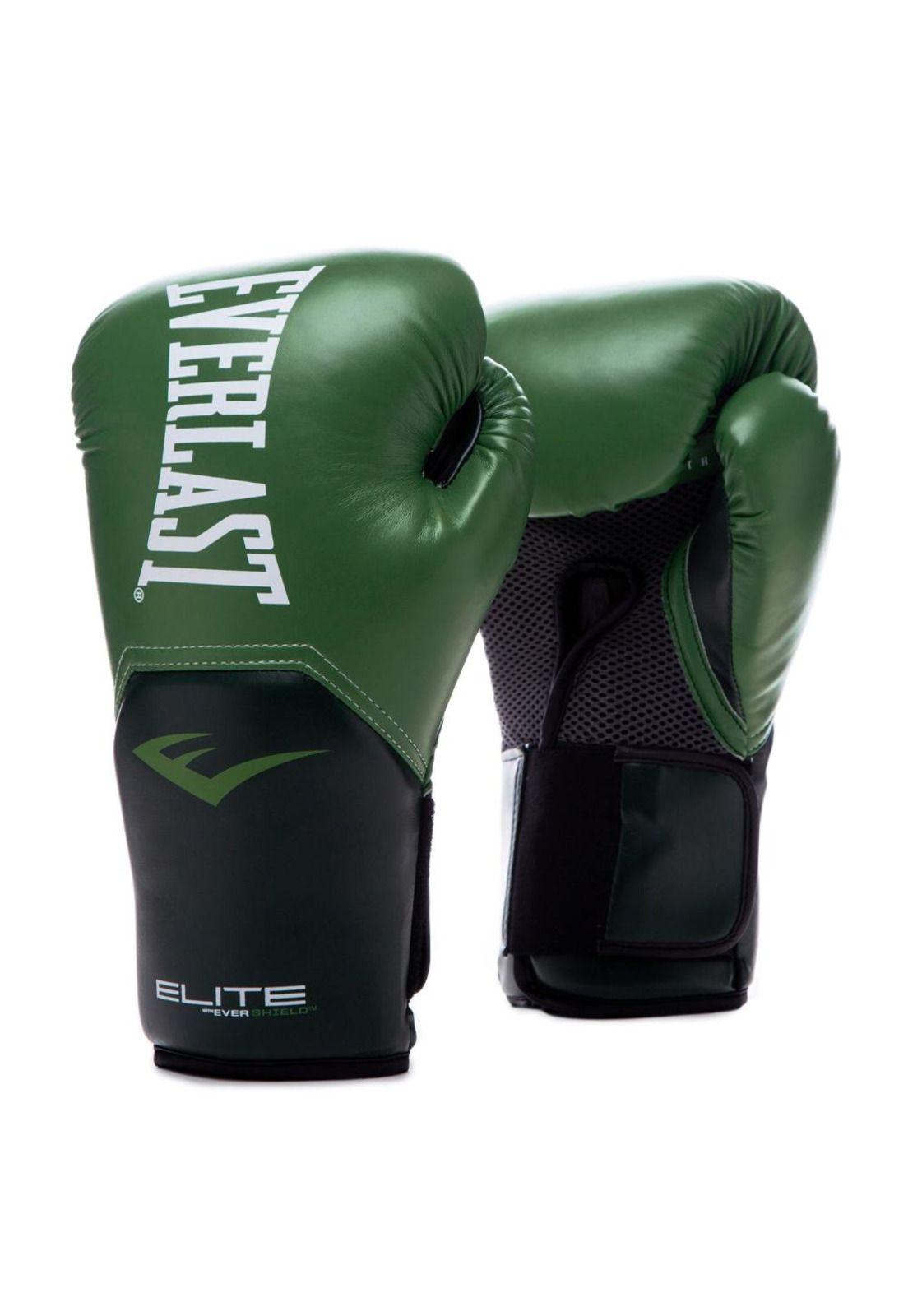 Guantes De Boxeo Everlast Prostyle Elite V2 Trn Verde Militar-0