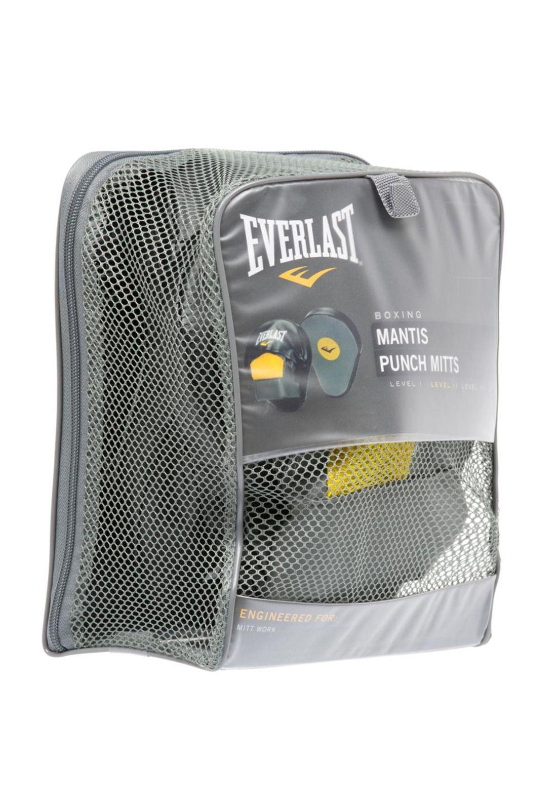Guante Foco Everlast Mantis Amarillo-Gris ( Par )-2