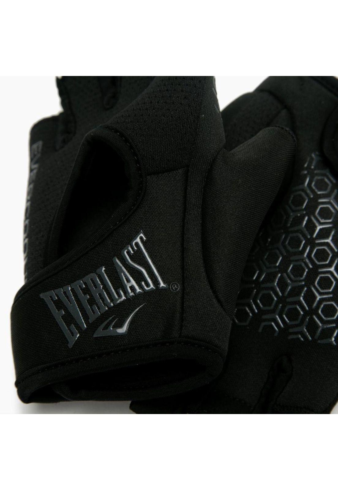 Guantes De Pesas Heather Negro Everlast-1