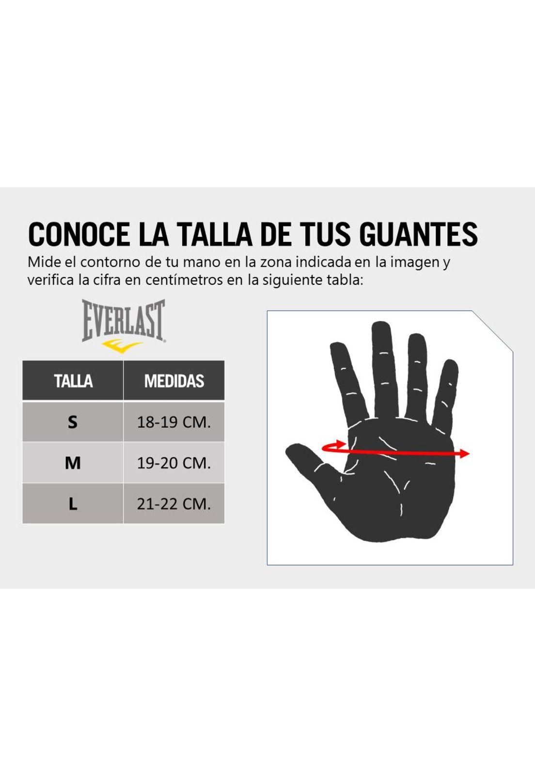 Guantes Fitness Breeze Negro/Gris Everlast-3