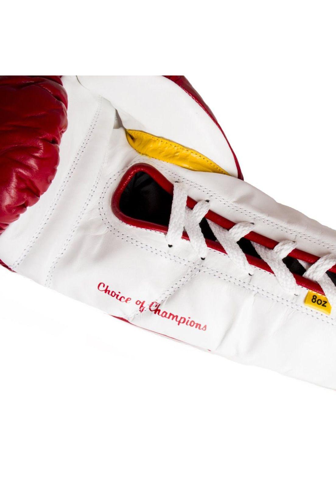 Guantes De Box Mx Pro Fight Laced Rojo Everlast-2