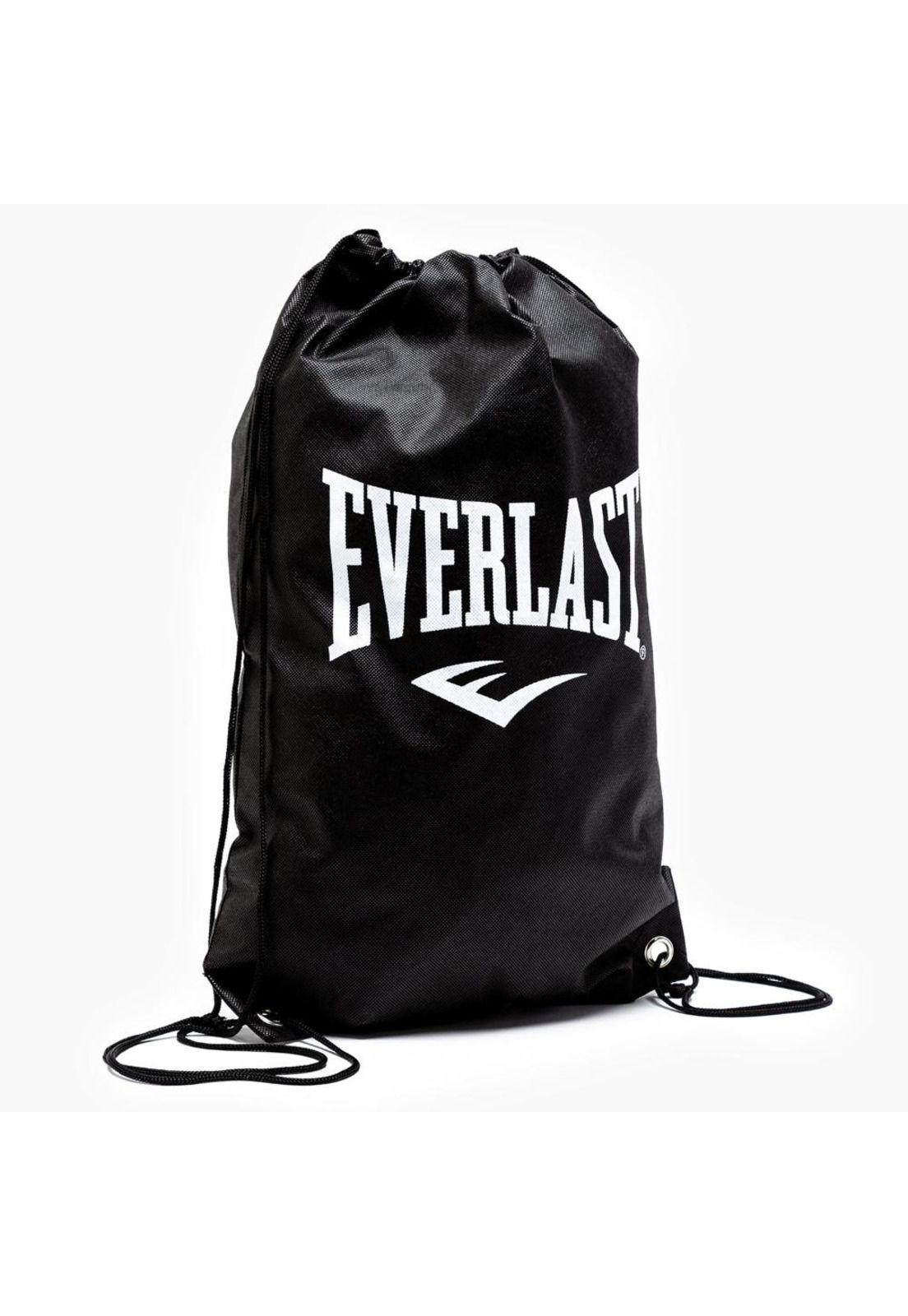 Guantes De Box Everlast Pro Leather Trn Cordones Negro-3