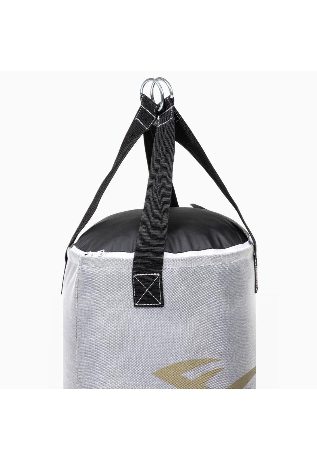 Saco de Boxeo Everlast Powerlock Polycanvas Plata/Negro 100 cm.-3