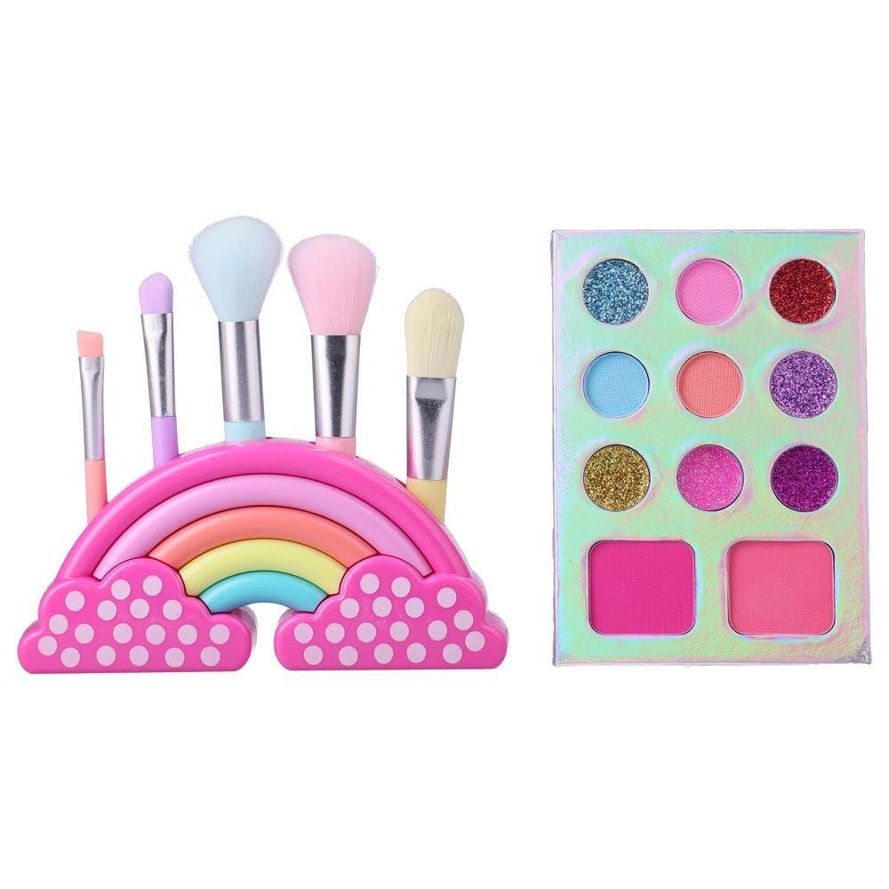 Paleta De Maquillaje Y Brochas-2