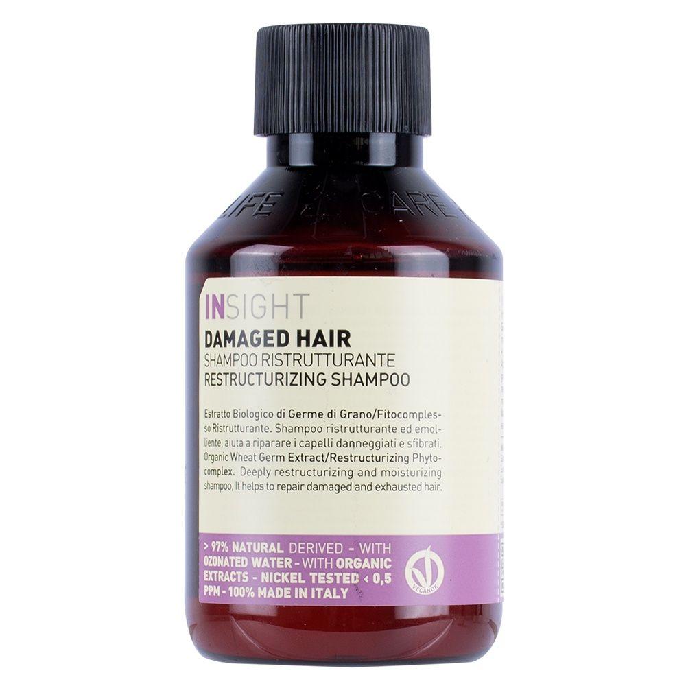 INSIGHT Shampoo Reestructurante Cabello Dañado 100 ml-0