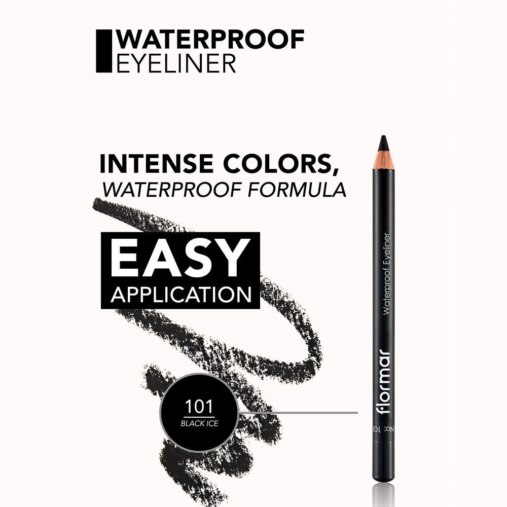 Delineador Waterproof Eyeliner Black Ice-3