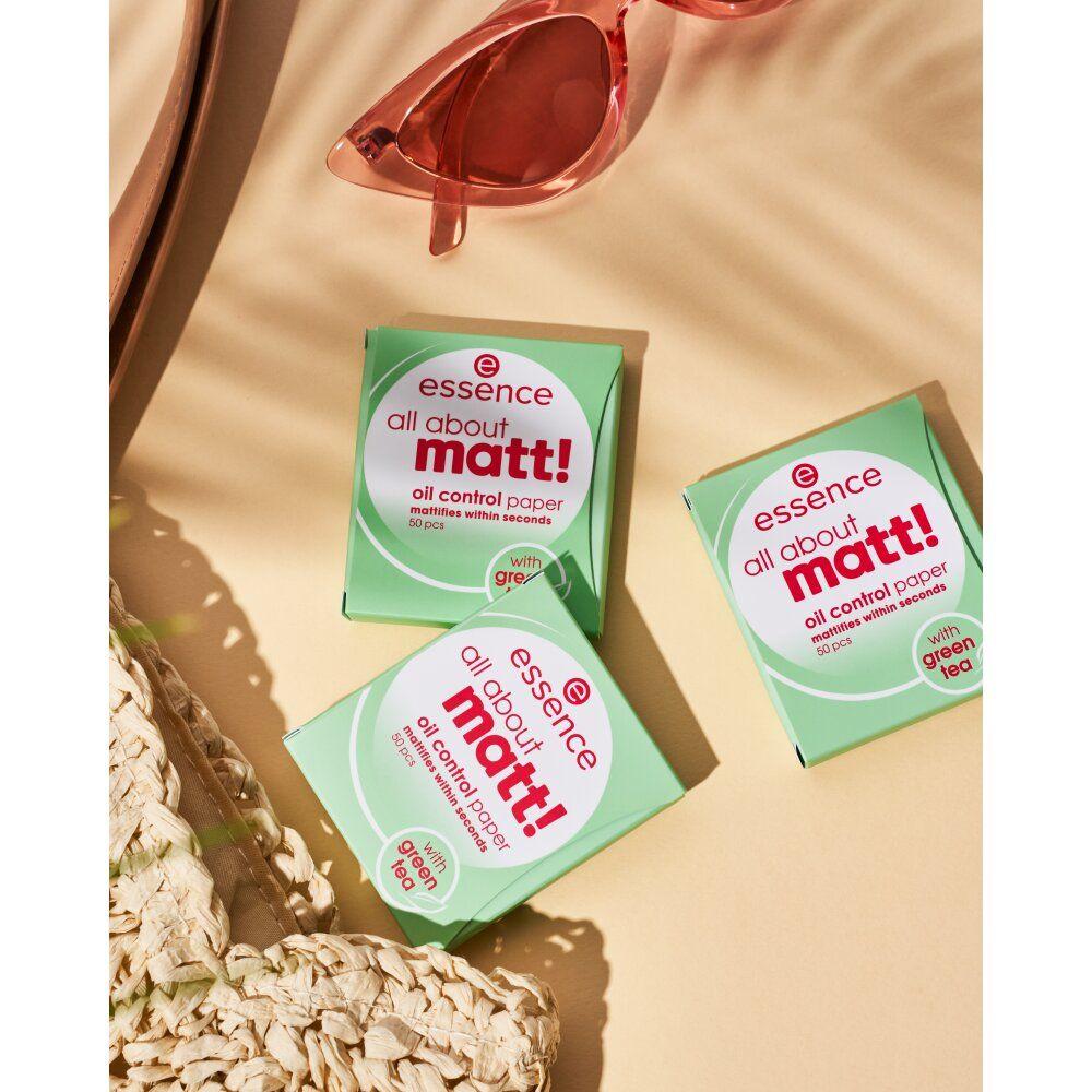 Essence Papeles Matificantes All About Matt Con Té Verde-2