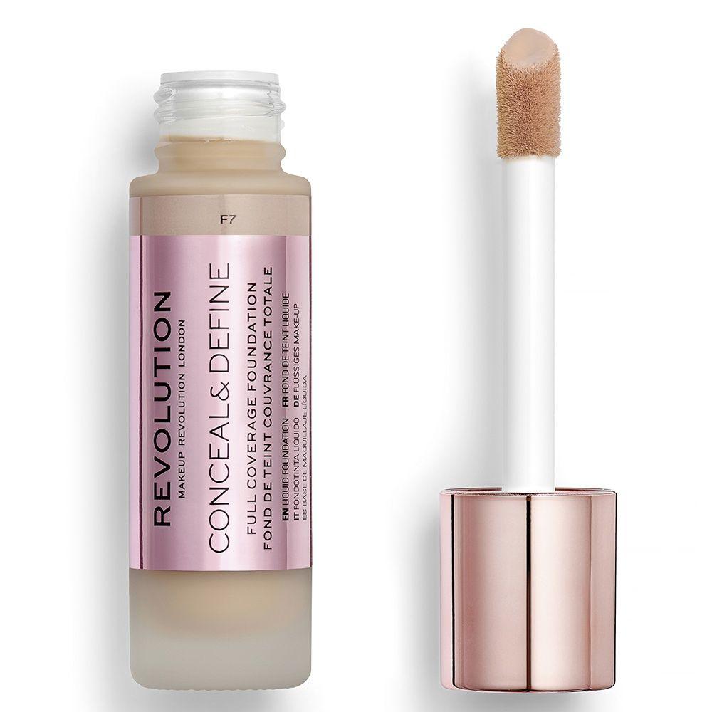 MAKEUP REVOLUTION Base Maquillaje Conceal & Define F7-0