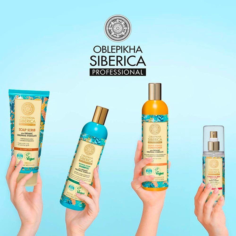 Mascarilla Cabello Normal y Seco Organic Oblepikha 300 ml-3