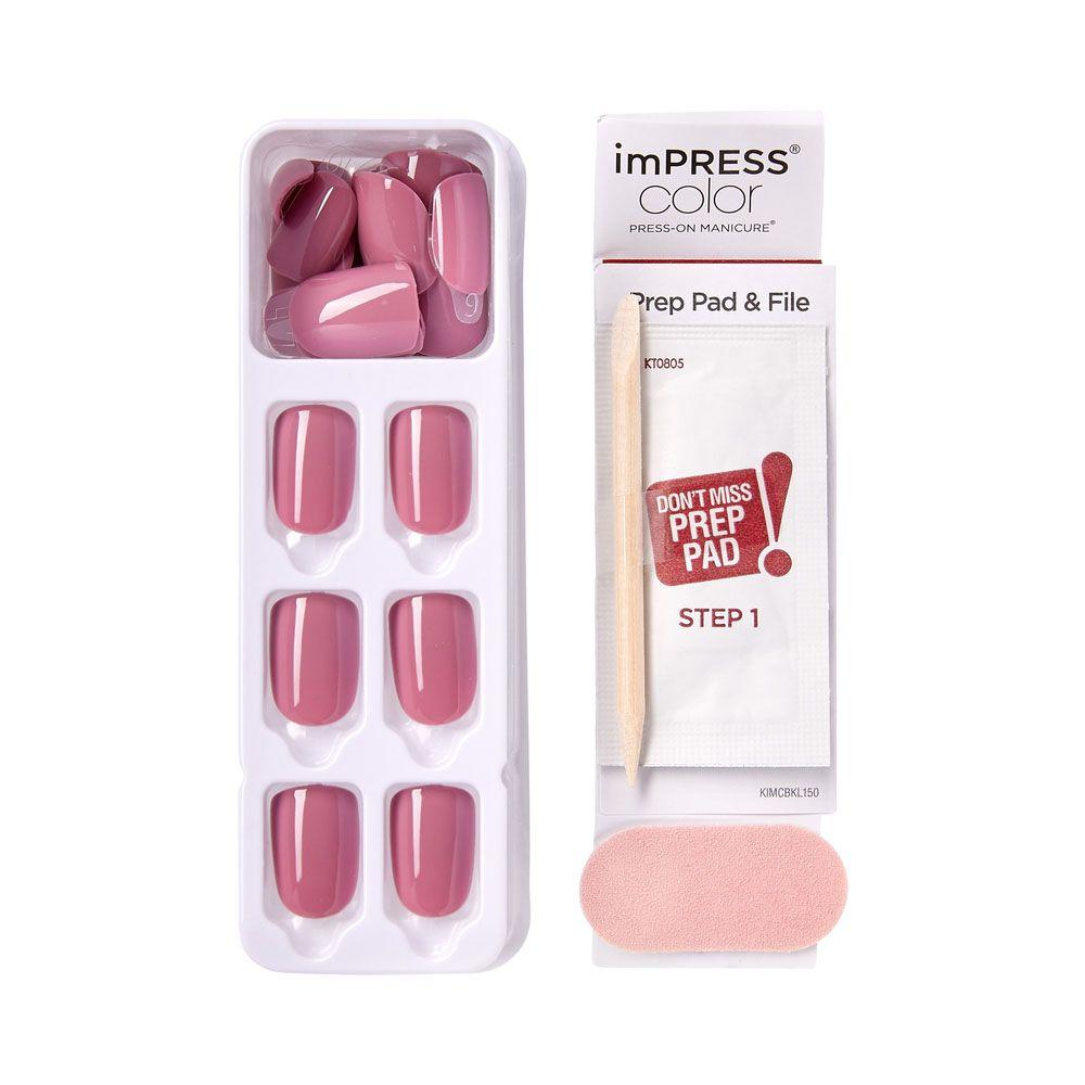 Uñas Impress Color Petal Pink-4