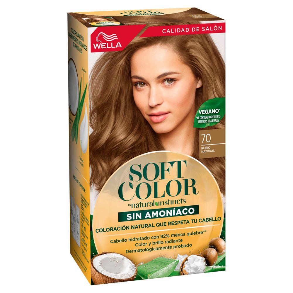 Kit Tintura Semipermanente 70 Rubio Natural Soft Color-2