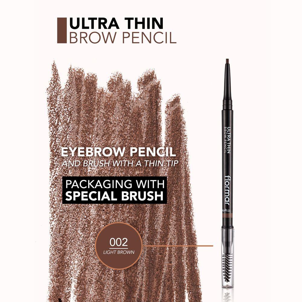 Lápiz Cejas Ultra Thin Brow Pencil Light Brown-3