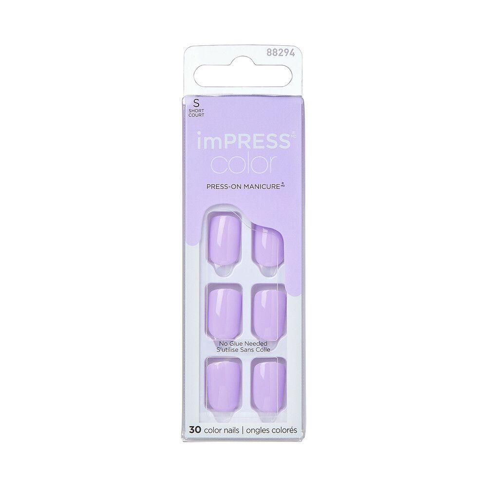 Uñas Impress Color Vivid Lavender-2