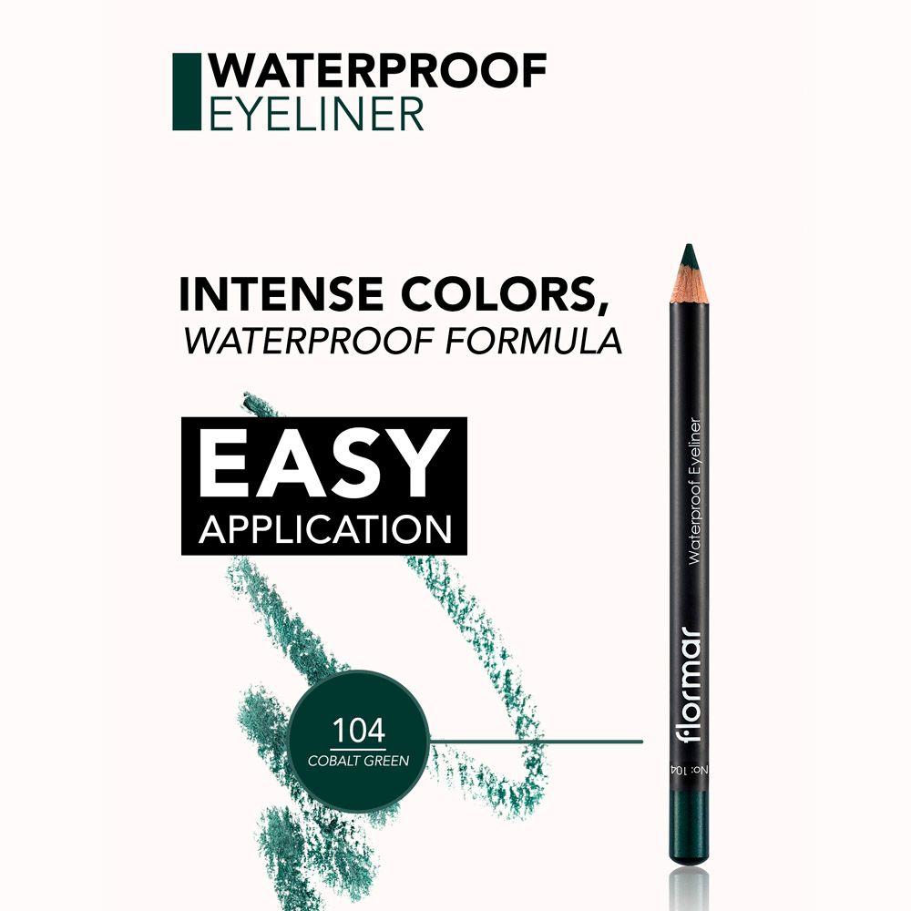 Delineador Waterproof Eyeliner Cobalt Green-3