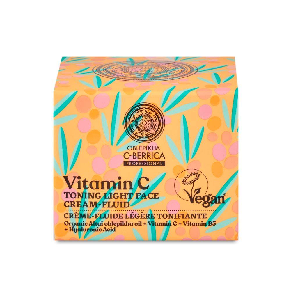 Crema facial tonificante ligera - Fluid Vitamina C 50 ml-0