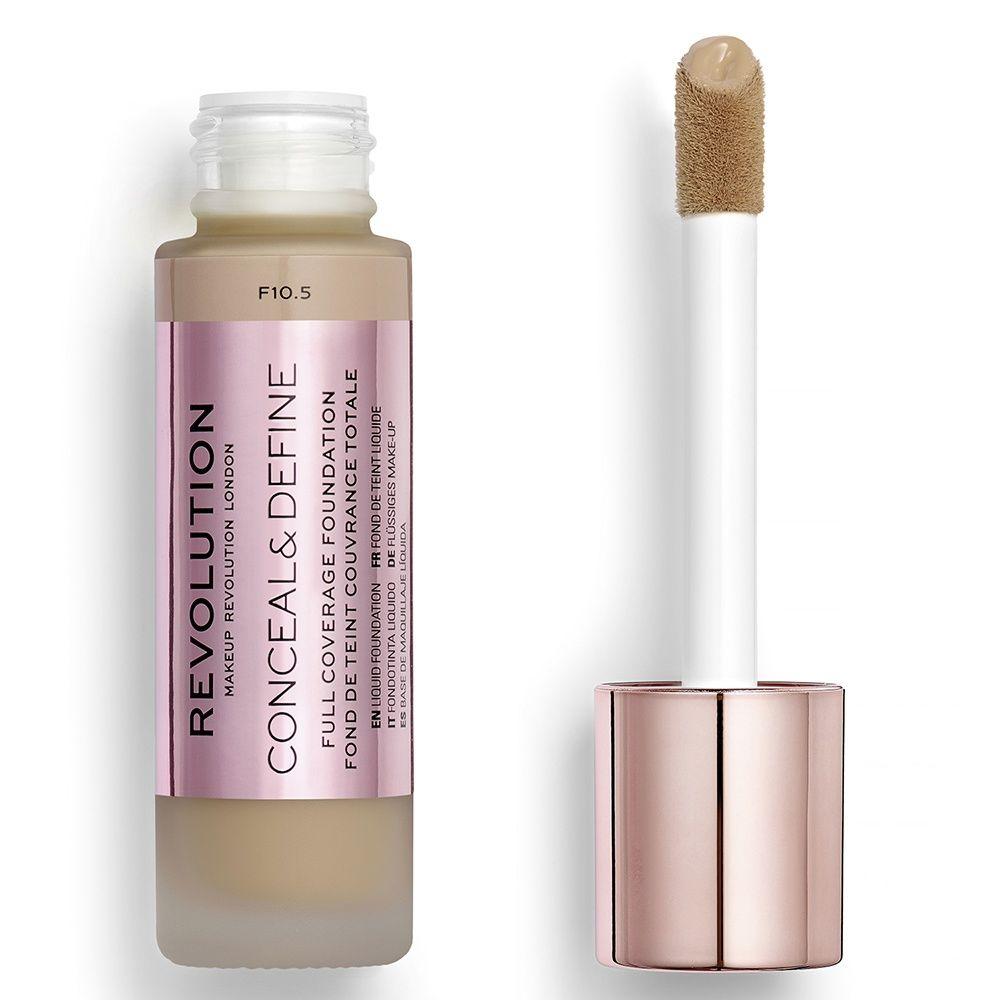 MAKEUP REVOLUTION Base Maquillaje Conceal & Define F 10.5-0