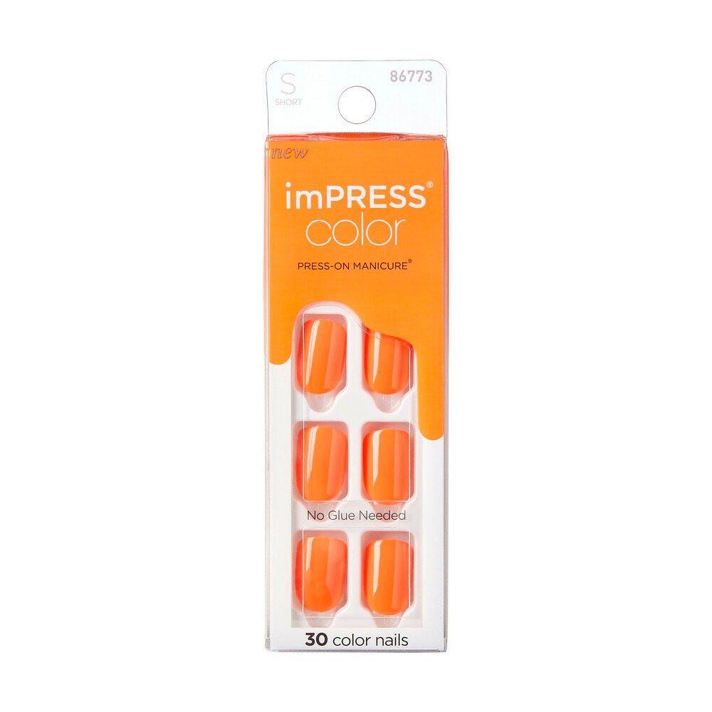 Uñas Impress Color Sweet Mango-2