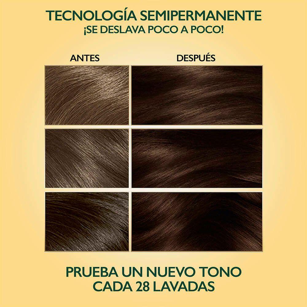 Kit Tintura Semipermanente 30 Castaño Oscuro Soft Color-5