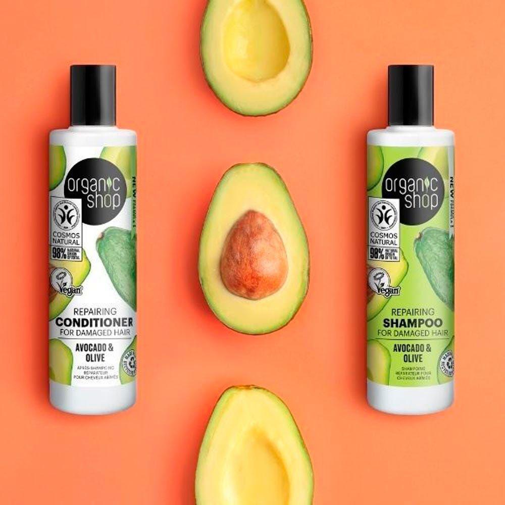 Acondicionador Reparación Cabello Dañado Avocado & Olive 280-3
