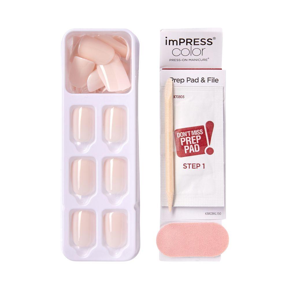 Uñas Impress Color Point Pink-3
