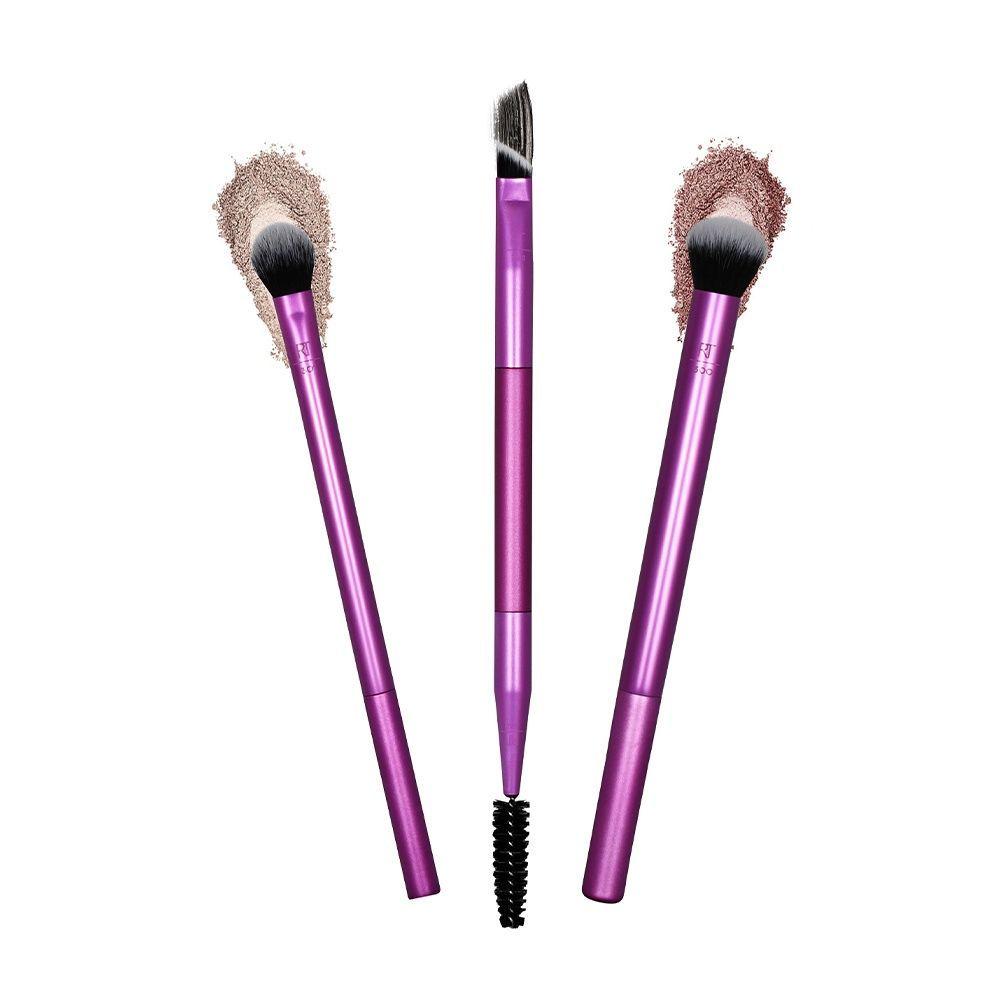 REAL TECHNIQUES Set De Brochas Eye Shade + Blend-2