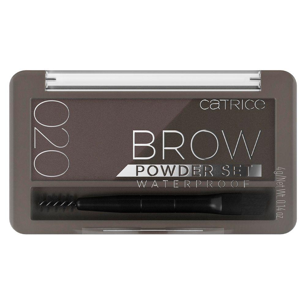 Brow Powder Set De Sombras Para Cejas Resistentes Al Agua As-2