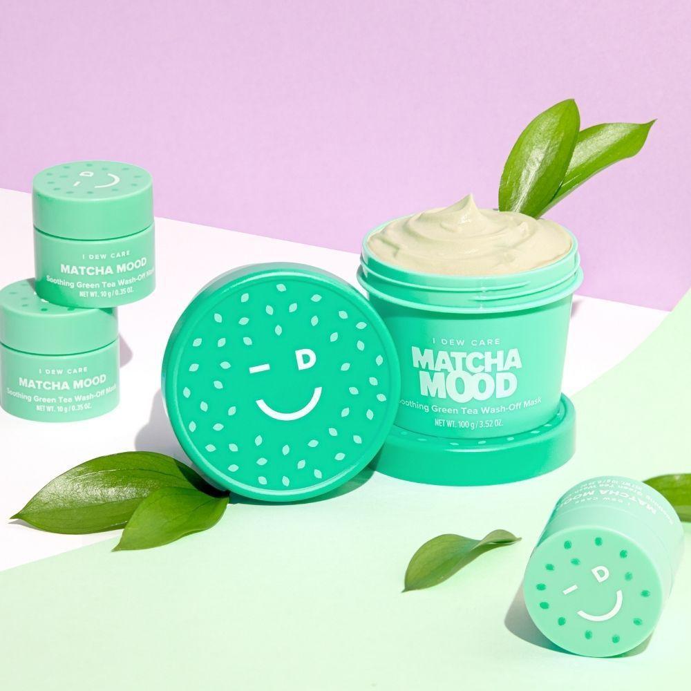 I DEW CARE I DEW CARE Matcha Mood Soothing Green Tea Wash-Of-2