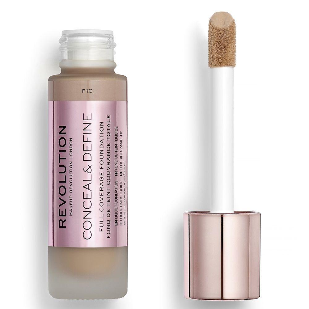 MAKEUP REVOLUTION Base Maquillaje Conceal & Define F10-0