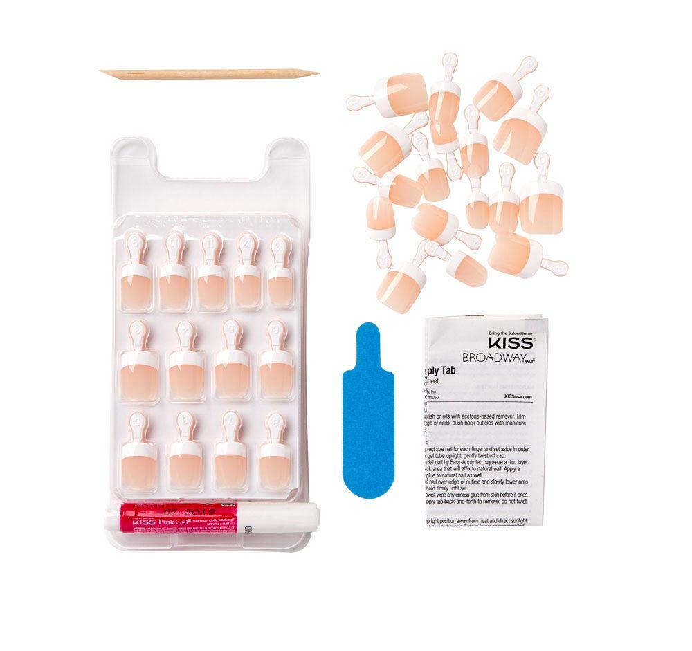 Uñas Postizas Acrylic Francesas Power Play-4
