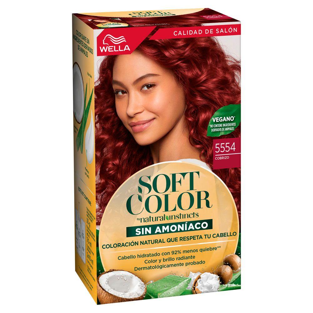 Kit Tintura Semipermanente 5554 Cobrizo Soft Color-2
