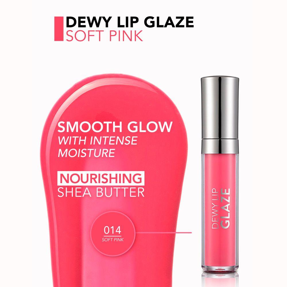 Brillo Labial Dewy Lip Glaze Soft Pink-3