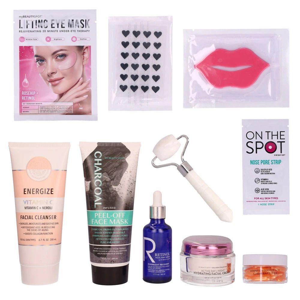 SET CUIDADO FACIAL 10 PCS BEST OF MY BEAUTY SPOT SKINCARE CO-1