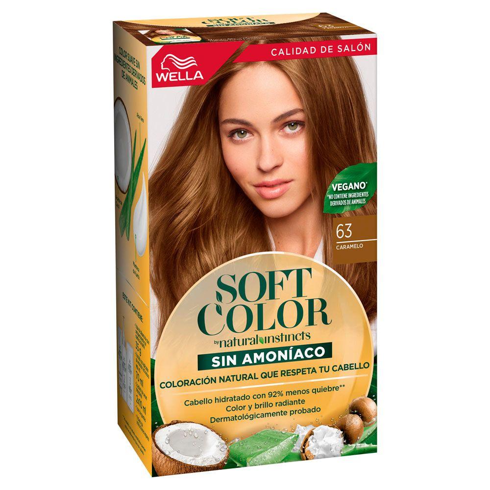 Kit Tintura Semipermanente 63 Caramelo Soft Color-2