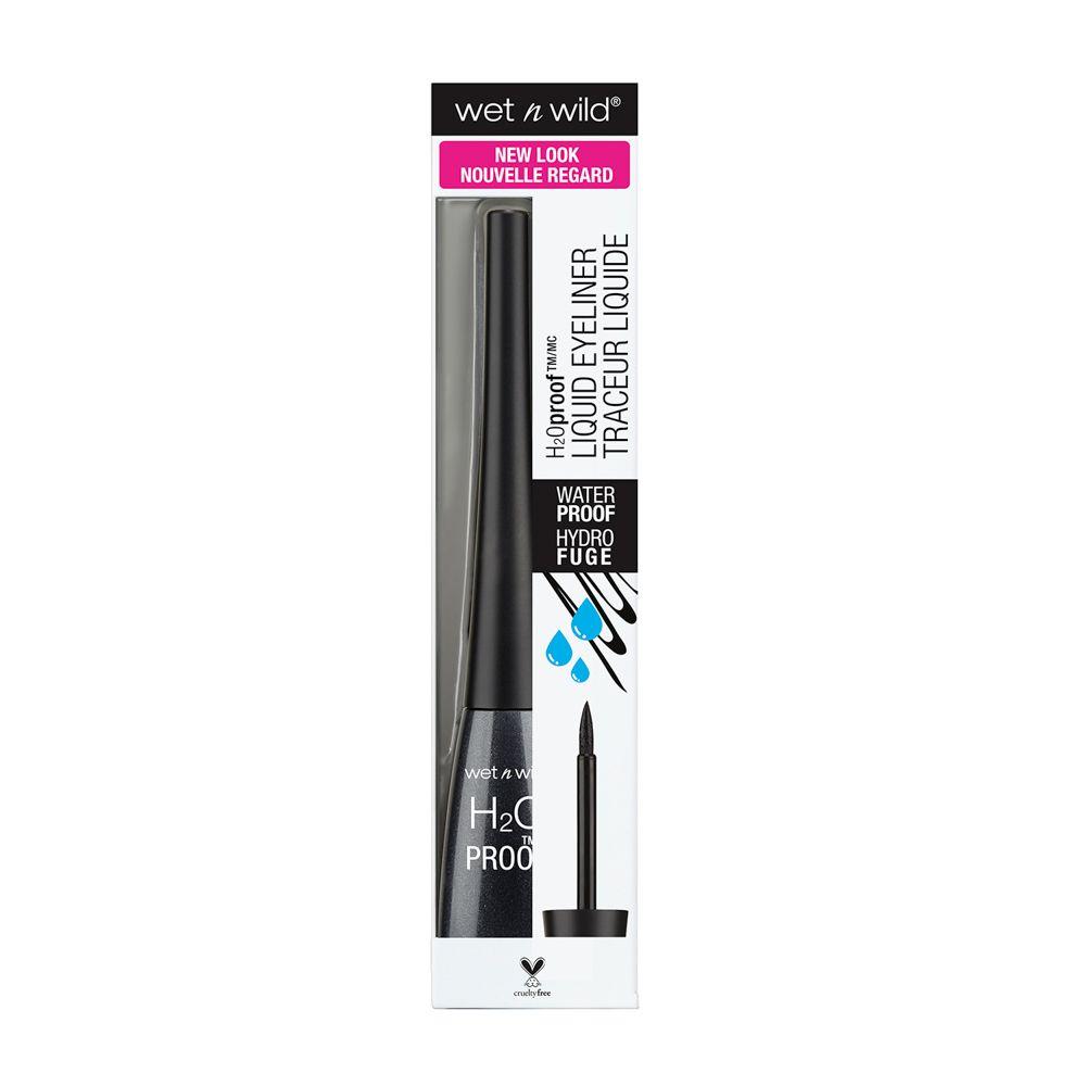 Delineador De Ojos Líquido Waterproof Negro-2