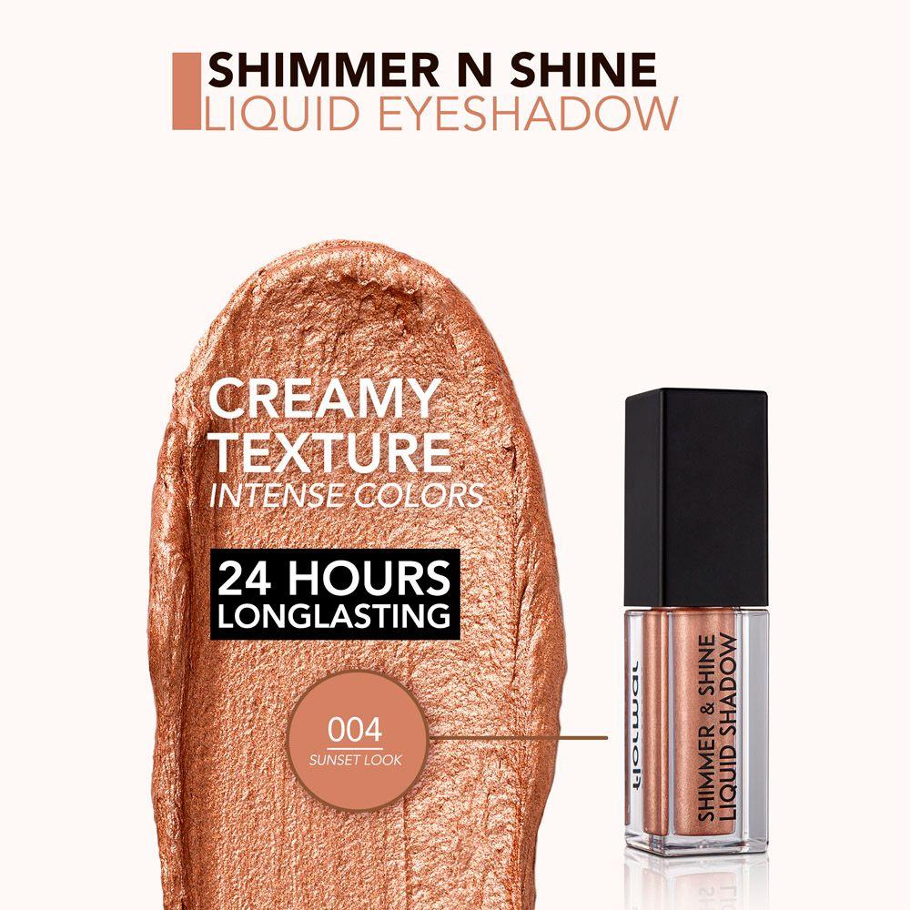 Sombra Líquida Shimmer & Shine Sunset Look-4