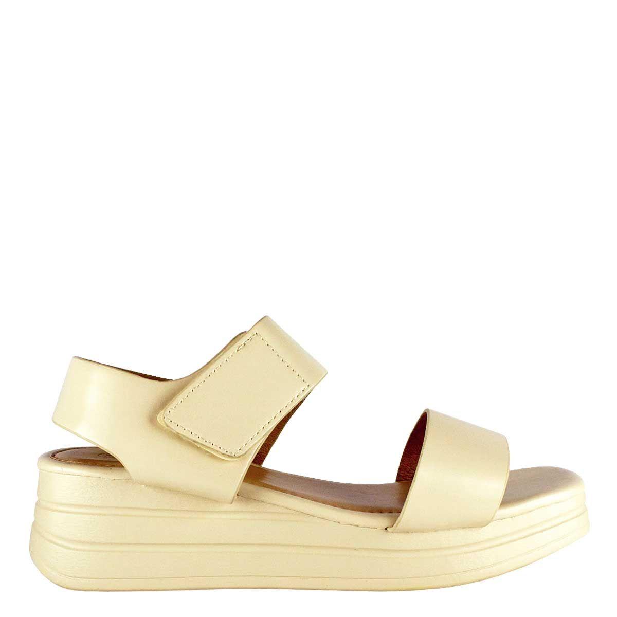 Sandalia Vania Beige Takones-0