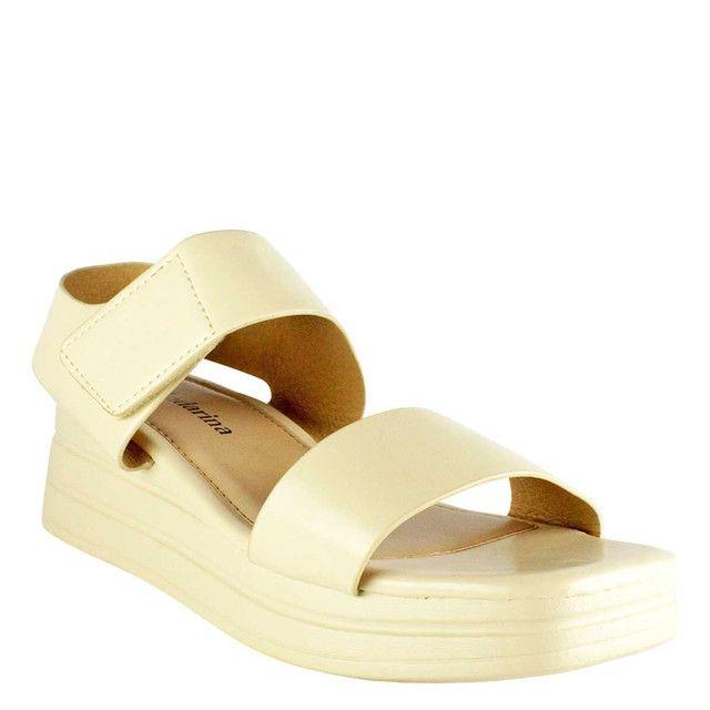 Sandalia Vania Beige Takones-1