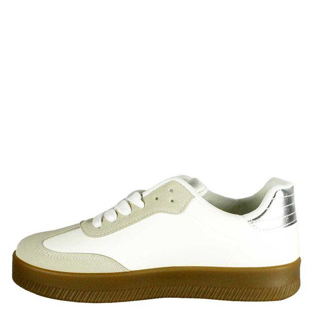 Zapatilla Santa Fe Plateada Takones-2