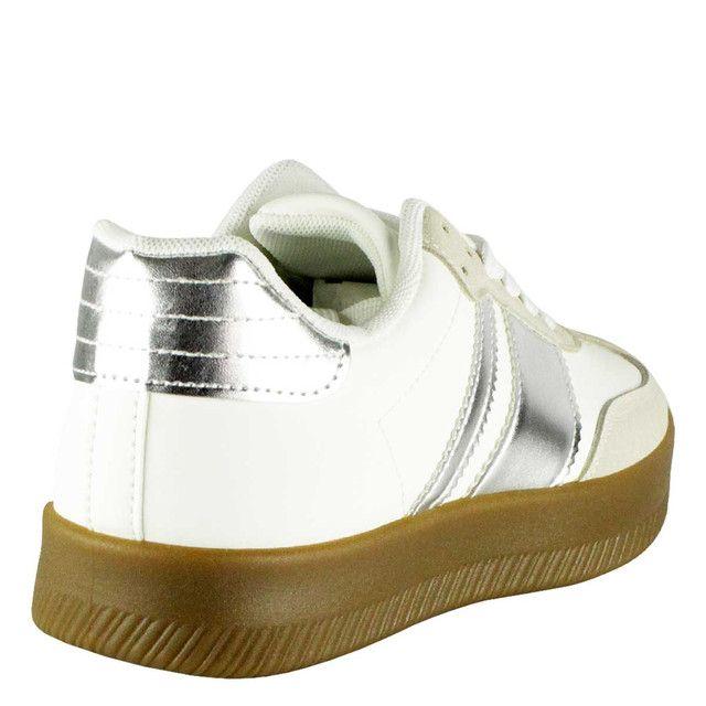 Zapatilla Santa Fe Plateada Takones-3