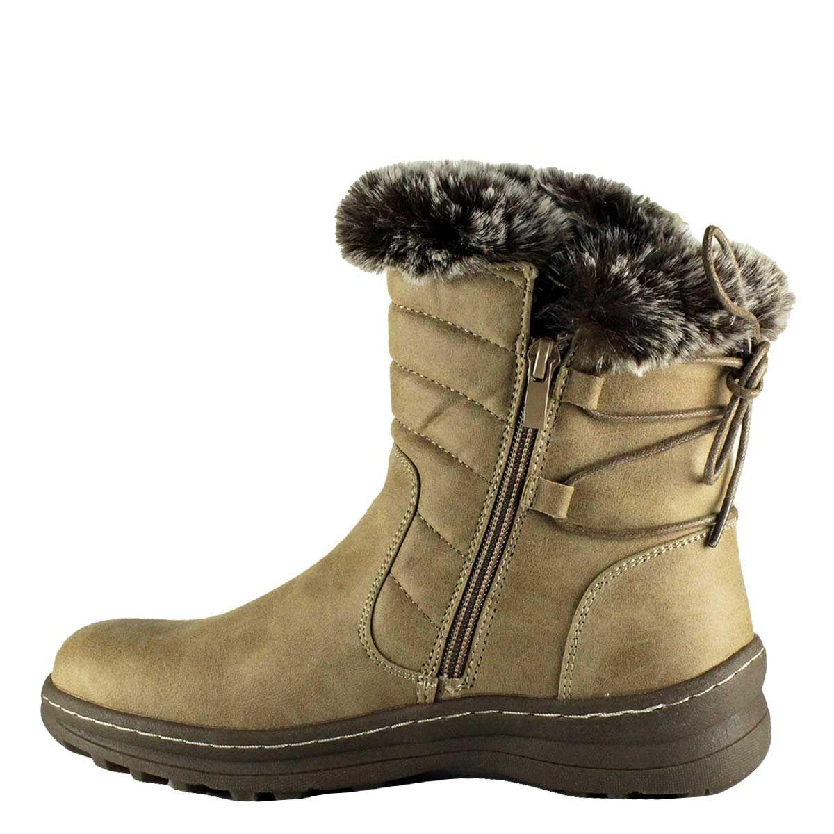 Botín Josh Beige Casual Takones-2