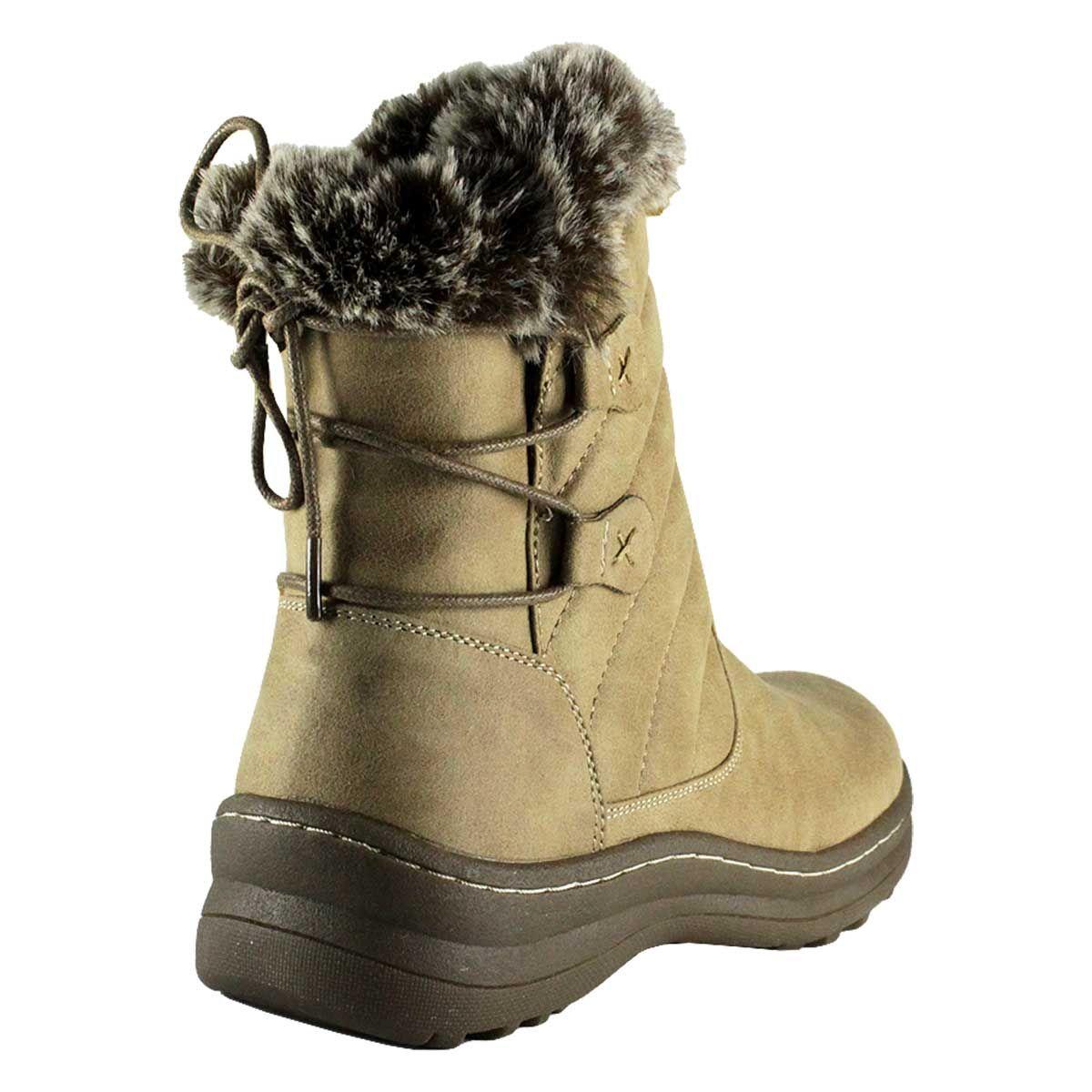 Botín Josh Beige Casual Takones-3