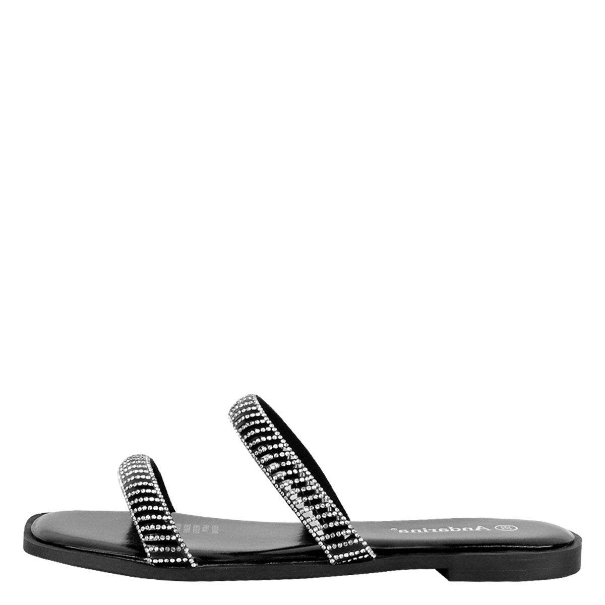 Sandalia Moonlight Negra Takones-2
