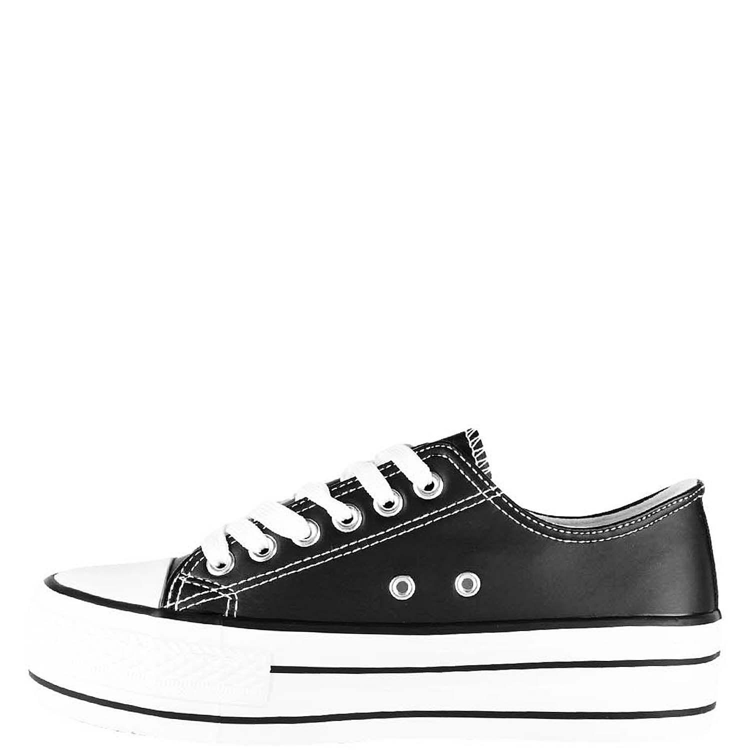 Zapatilla Atenas Negra Takones-2