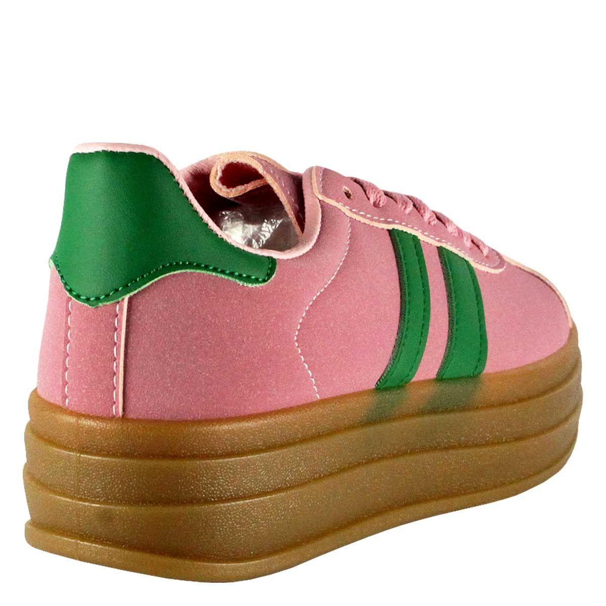 Zapatilla Dallas Rosada Takones-3
