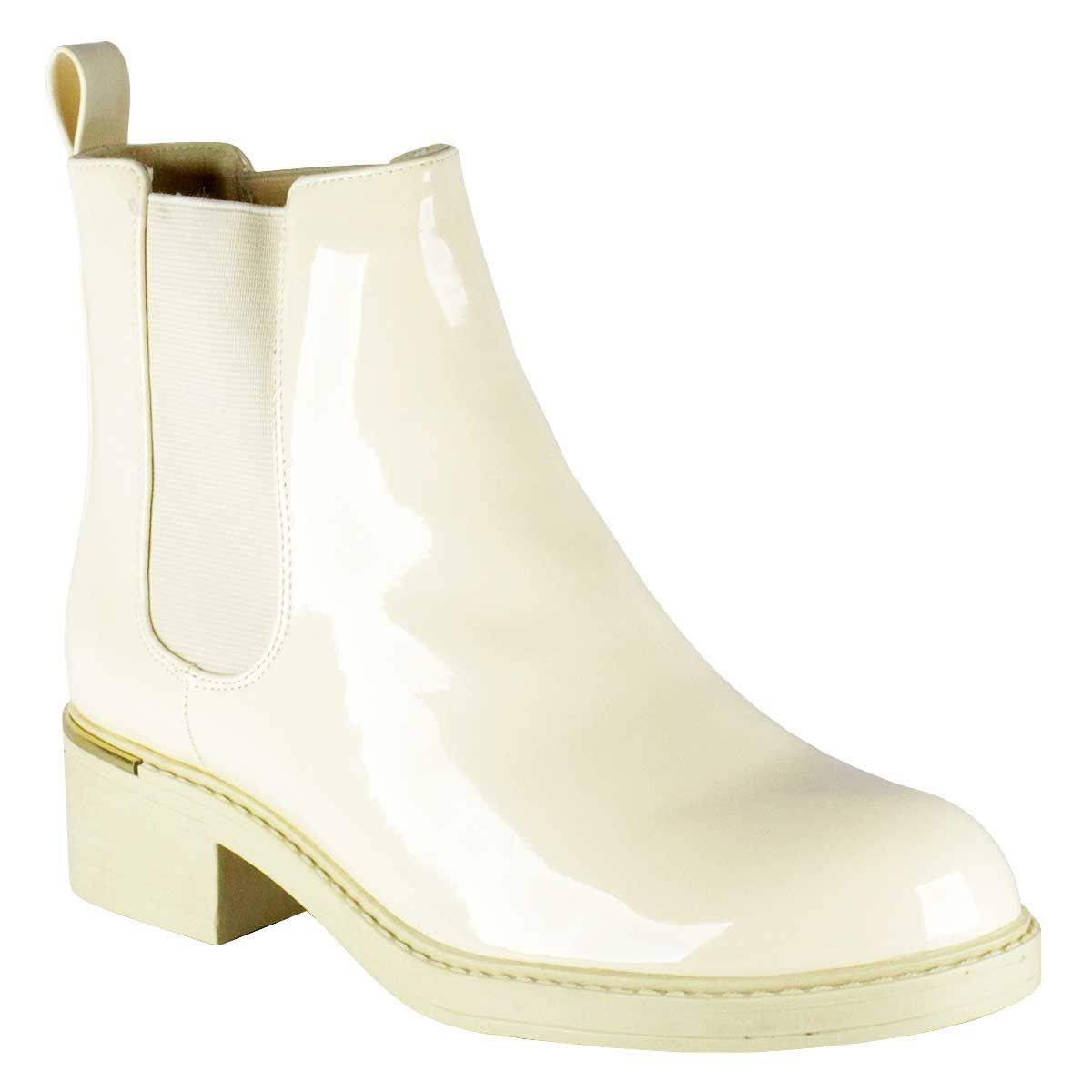 Botín Brunella Beige Takones-1