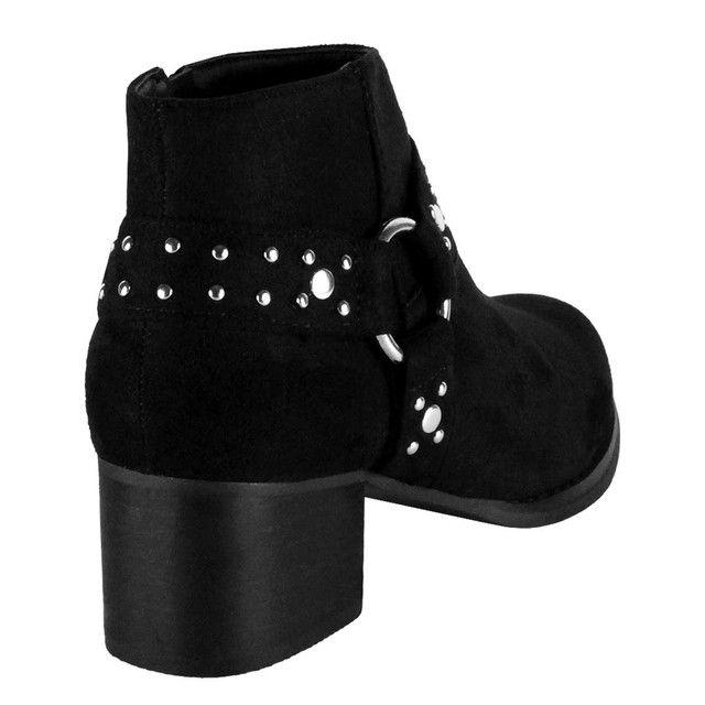 Botín Enrico Negro Eco Takones-3