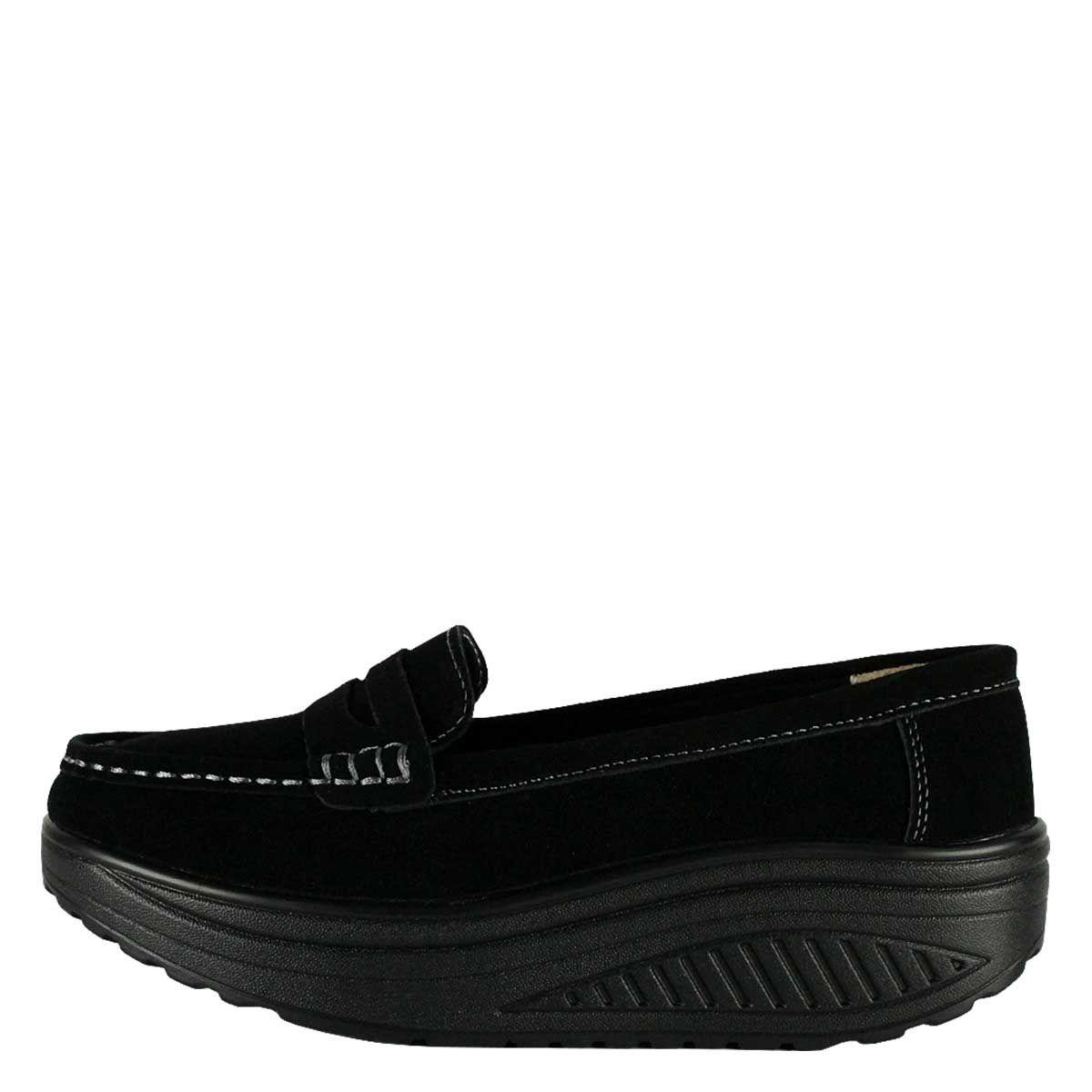 Mocasín Emanuel Negro de Cuero Takones-2