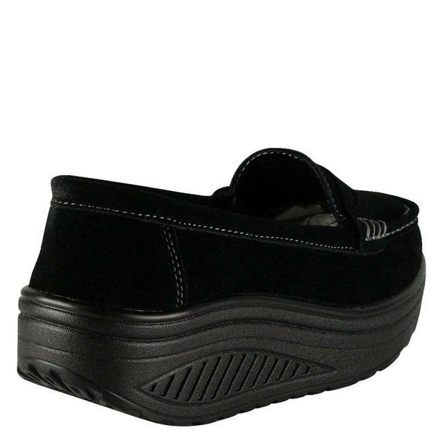 Mocasín Emanuel Negro de Cuero Takones-3