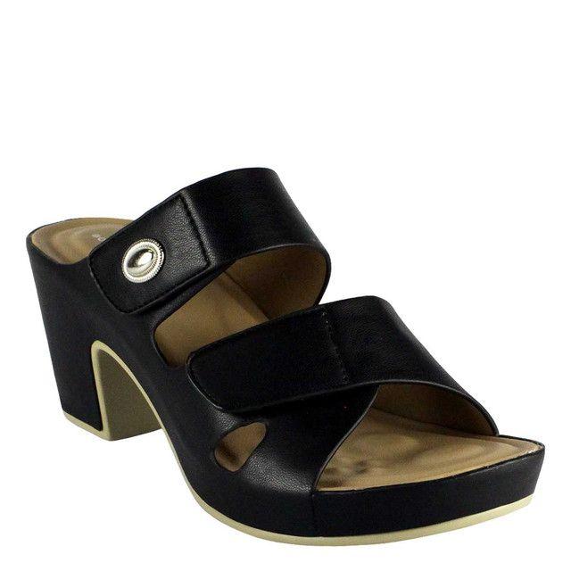 Sandalia Leyla Negra Takones-1