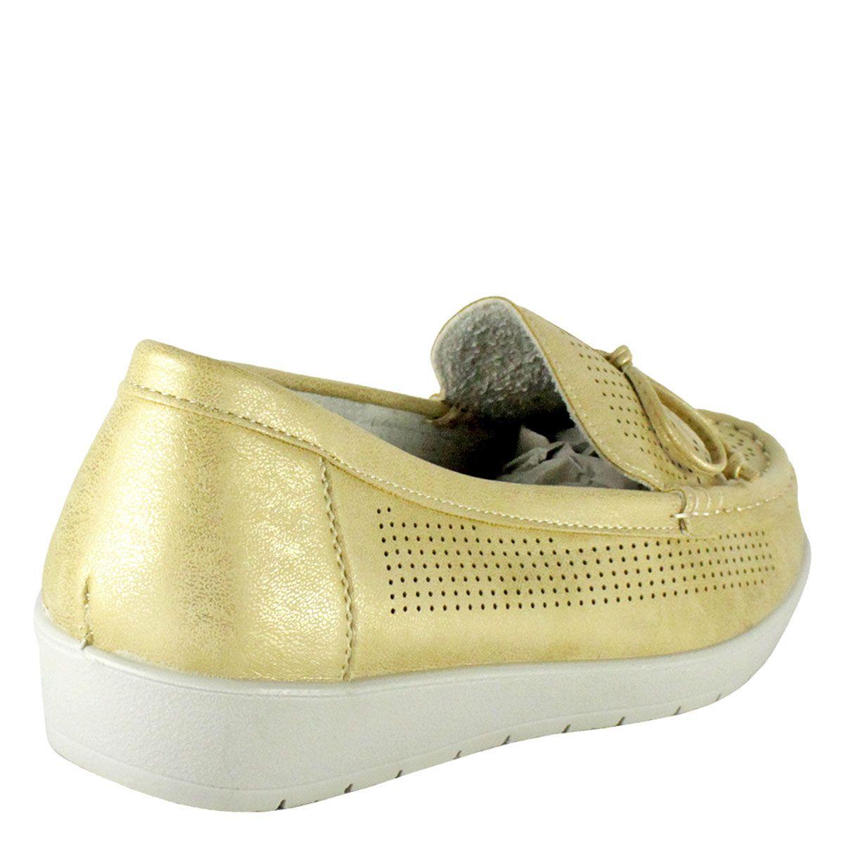 Mocasín Brisa Dorado Takones-3